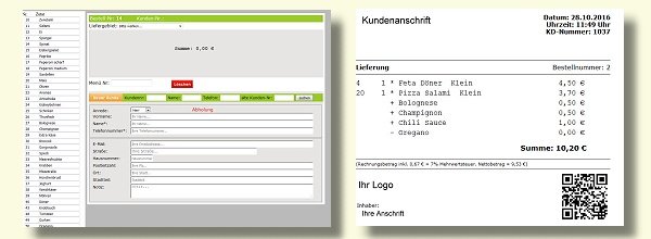 Mit der telefonischen-Bestellannahme haben Sie eine Bestellung mit wenigen Klicks erfasst und die Bestellung liegt nun sauber ausgedruckt vor Ihnen Telefonische Bestellannahme